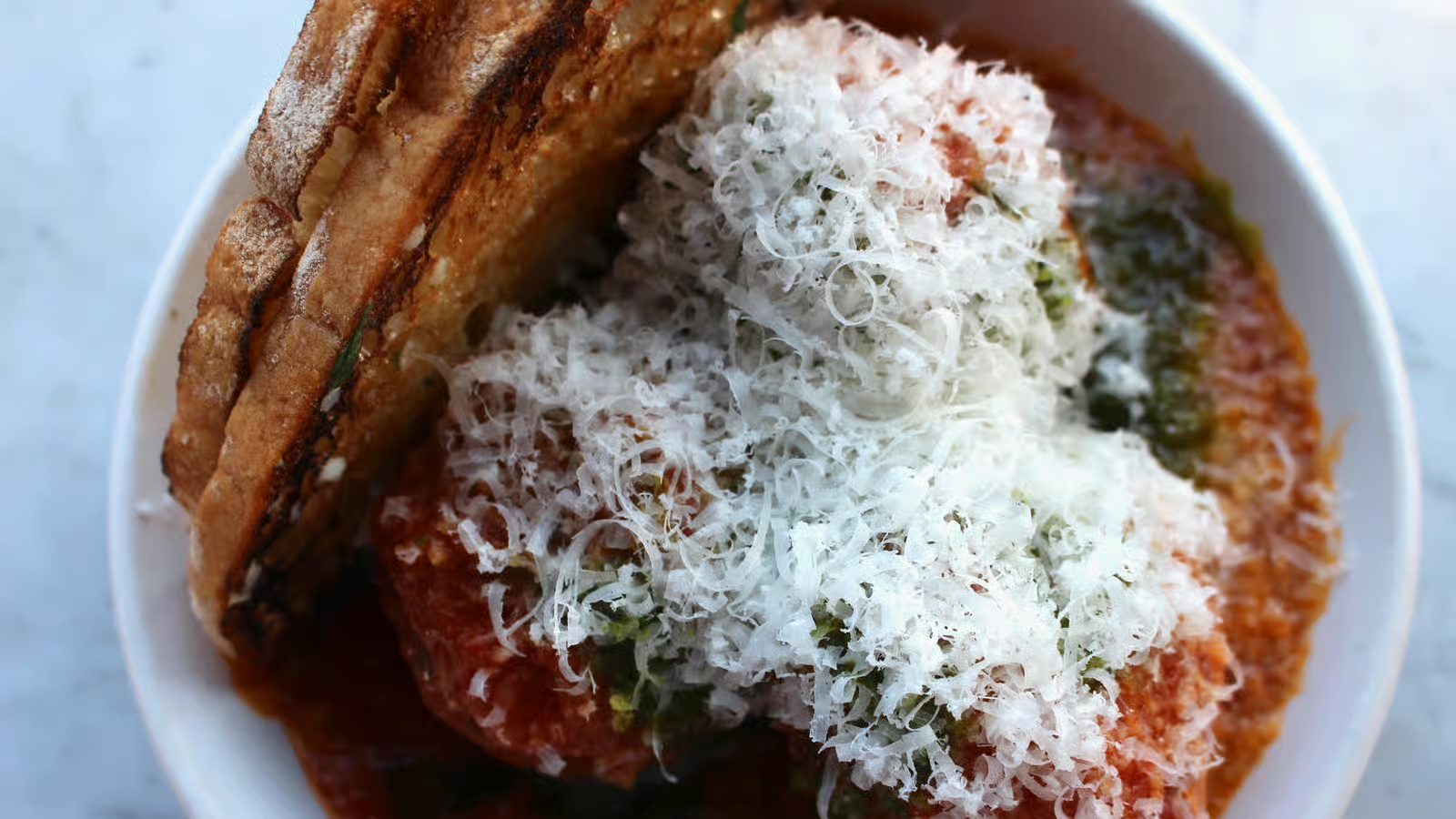 Meatballs with Parmigiano-Reggiano